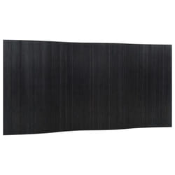 vidaXL Room Divider Indoor Privacy Screen Room Partition Privacy PanelÂ Bamboo - black, 165 x 400 cm