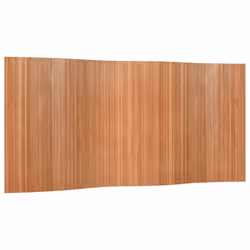 vidaXL Room Divider Indoor Privacy Screen Room Partition Privacy Panel Bamboo - natural, 165 x 400 cm