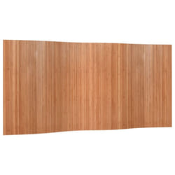vidaXL Room Divider Indoor Privacy Screen Room Partition Privacy PanelÂ Bamboo - natural, 165 x 400 cm