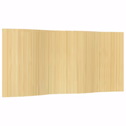 vidaXL Room Divider Indoor Privacy Screen Room Partition Privacy Panel Bamboo - light natural, 165 x 400 cm