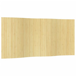 vidaXL Room Divider Indoor Privacy Screen Room Partition Privacy PanelÂ Bamboo - light natural, 165 x 400 cm