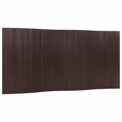 vidaXL Room Divider Indoor Privacy Screen Room Partition Privacy PanelÂ Bamboo - dark brown, 165 x 400 cm