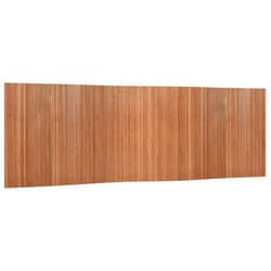 vidaXL Room Divider Privacy Screen Room Partition Privacy Panel Brown Bamboo