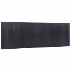 vidaXL Room Divider Privacy Screen Room Partition Privacy Panel Grey Bamboo