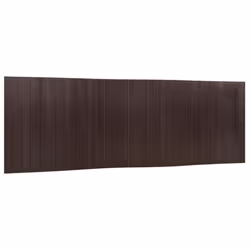vidaXL Room Divider Privacy Screen Panel Room Partition Dark Brown Bamboo