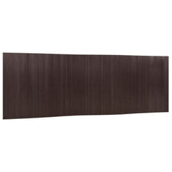 vidaXL Room Divider Privacy Screen Panel Room Partition Dark Brown Bamboo