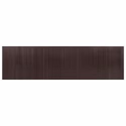 vidaXL Room Divider Privacy Screen Panel Room Partition Dark Brown Bamboo