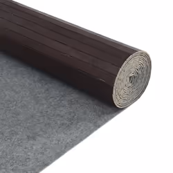 vidaXL Room Divider Privacy Screen Panel Room Partition Dark Brown Bamboo - Additional view 5