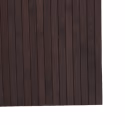 vidaXL Room Divider Privacy Screen Panel Room Partition Dark Brown Bamboo - Additional view 6