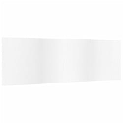vidaXL Room Divider Privacy Screen Room Partition Privacy Panel White Bamboo