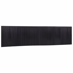 vidaXL Room Divider Privacy Screen Room Partition Privacy Panel Black Bamboo