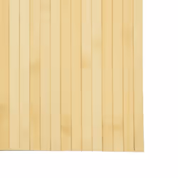 vidaXL Room Divider Privacy Screen Panel Room Partition Light Natural Bamboo - Additional view 6