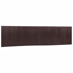 vidaXL Room Divider Privacy Screen Panel Room Partition Dark Brown Bamboo