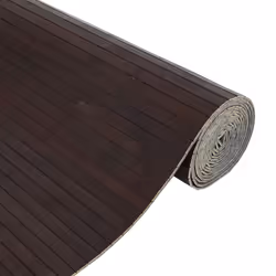 vidaXL Room Divider Privacy Screen Panel Room Partition Dark Brown Bamboo - Additional view 4