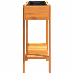 vidaXL Garden Raised Bed Outdoor Planter Flower Plant Stand Solid Wood Acacia - Additional view 5
