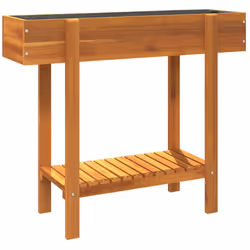 vidaXL Garden Raised Bed Outdoor Planter Flower Plant Stand Solid Wood Acacia - Additional view 6