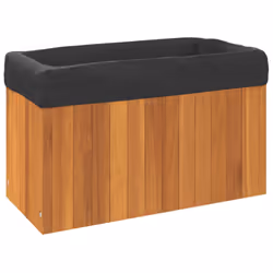 vidaXL Garden Planter Outdoor Flower Pot Planter Pot Box Solid Wood Acacia - Additional view 6