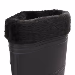 vidaXL Rian Boots with Removable Socks Waterproof Wellies Black Size 39 PVC - Additional view 5
