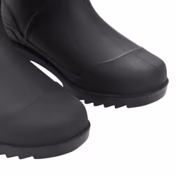 vidaXL Rain Boots Waterproof Wellies Outdoor Garden Shoes Black Size 46 PVC - 39 - Additional view 6