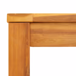 vidaXL Garden Table Balcony Outdoor Table Dinning Table Solid Acacia Wood - 110 x 55 x 75 cm - Additional view 7