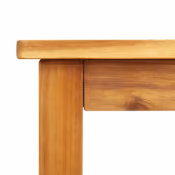 vidaXL Garden Table Balcony Outdoor Table Dinning Table Solid Acacia Wood - 180 x 90 x 75 cm - Additional view 7