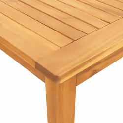 vidaXL Garden Table Balcony Outdoor Table Dinning Table Solid Acacia Wood - 180 x 90 x 75 cm - Additional view 8