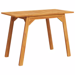 vidaXL Garden Dining Table Coffee Table Outdoor Dining Table Solid Wood Acacia - Additional view 5
