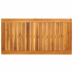 vidaXL Garden Dining Table Coffee Table Outdoor Dining Table Solid Wood Acacia - Additional view 6