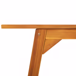 vidaXL Garden Dining Table Coffee Table Outdoor Dining Table Solid Wood Acacia - Additional view 7