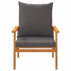 VidaXL 366376 outdoor bench Acacia wood, Fabric, Polyester - Additional view 4