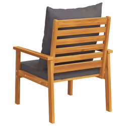 VidaXL 366376 outdoor bench Acacia wood, Fabric, Polyester - Additional view 8