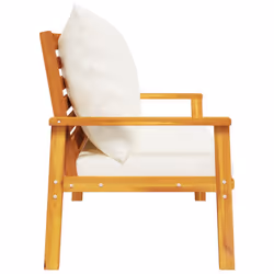 VidaXL 366378 outdoor bench Acacia wood, Fabric, Polyester - Additional view 5