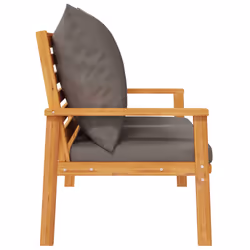 VidaXL 366379 outdoor bench Acacia wood, Fabric, Polyester - Additional view 5