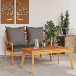 VidaXL 366382 outdoor bench Polyester, Fabric