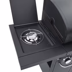 vidaXL Gas BBQ Grill with 4 Burners Gas Barbecue Black Powder-coated Steel - Additional view 6