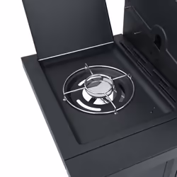 vidaXL Gas BBQ Grill with 5 Burners Gas Barbecue Black Powder-coated Steel - Additional view 6