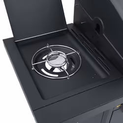 vidaXL Gas BBQ Grill with 7 Burners Gas Barbecue Black Powder-coated Steel - Additional view 6