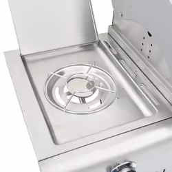 vidaXL Gas BBQ Grill with 5 Burners Gas Barbecue Grill Silver Stainless Steel - Additional view 6