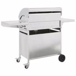 vidaXL Gas BBQ Grill with 7 Burners Gas Barbecue Grill Silver Stainless Steel - Additional view 4