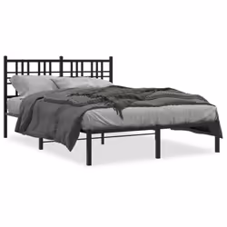 VidaXL 376321, Black, 125 cm, 196 cm, 90 cm, 1200 x 1900 mm, 1 pc(s)