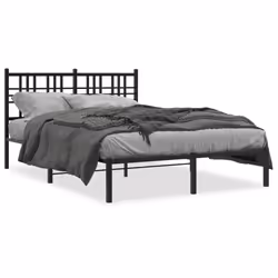 VidaXL 376322, Black, 125 cm, 2.07 m, 90 cm, 1200 x 2000 mm, 1 pc(s)