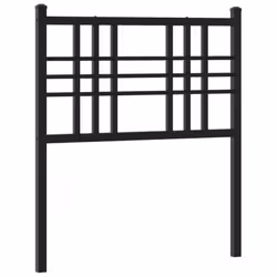 VidaXL 376351, Black, Steel, 80 cm, 845 mm, 90 cm, 30 mm