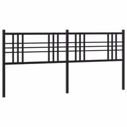 VidaXL 376360, Black, Steel, 180 cm, 1870 mm, 90 cm, 30 mm