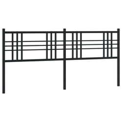 VidaXL 376361 headboard/footboard Black