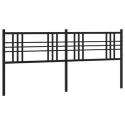 VidaXL 376362 headboard/footboard Black