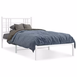 VidaXL 376374, White, 146 cm, 2.07 m, 90 cm, 1400 x 2000 mm, 1 pc(s)