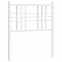 VidaXL 376402, White, Steel, 100 cm, 1045 mm, 90 cm, 30 mm