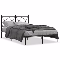 VidaXL 376500, Black, 125 cm, 2.07 m, 90.5 cm, 1200 x 2000 mm, 1 pc(s)