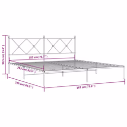 VidaXL 376507 bed frame - Additional view 8