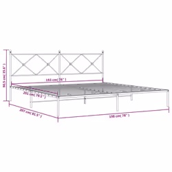 VidaXL 376508 bed frame - Additional view 8